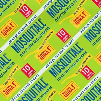 Пластини Mosquitall для захисту від комарів 10шт - Photo 1