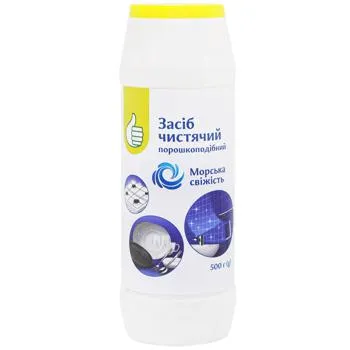 Засіб чистячий Auchan Морська свіжість 500г - Photo 1