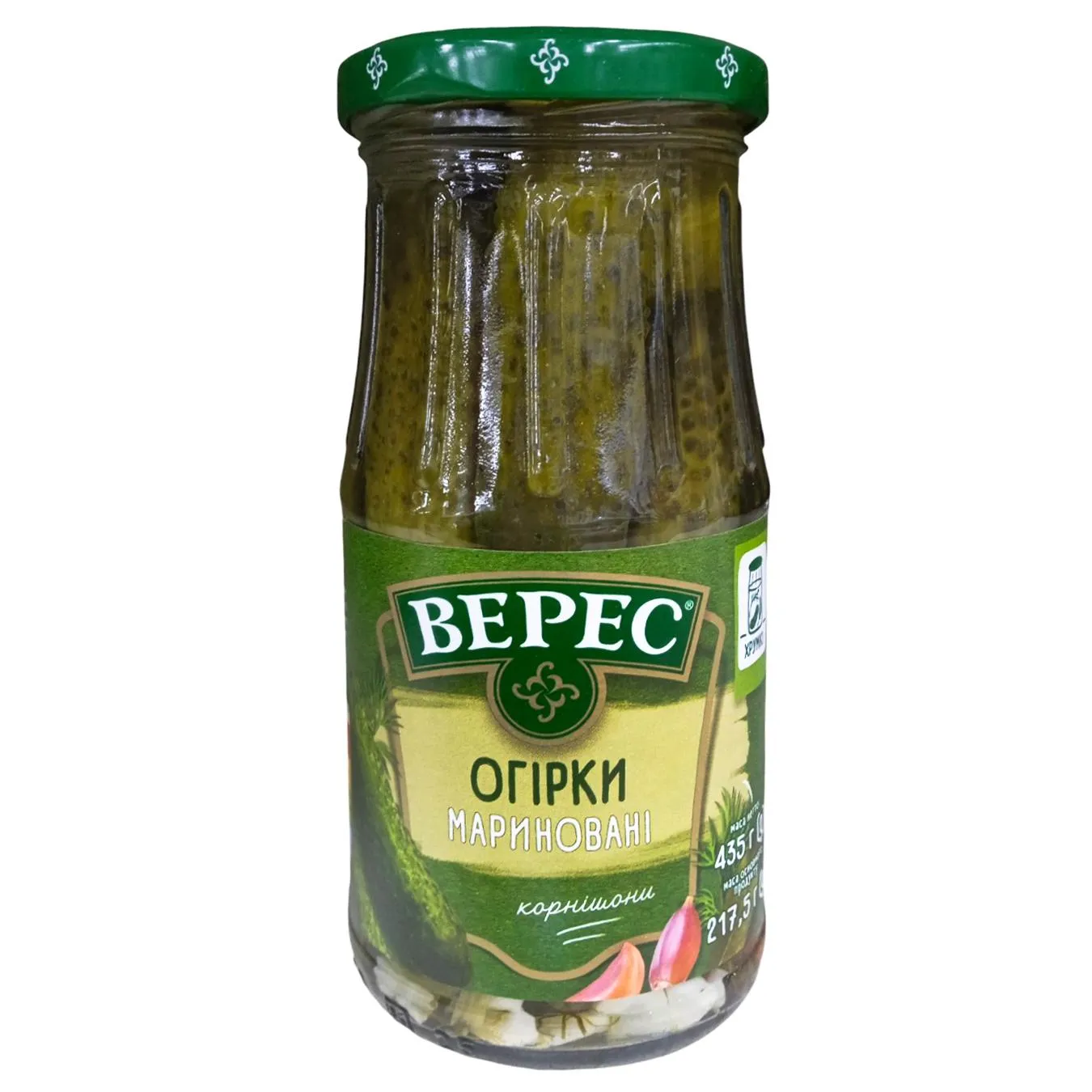 Огірки Верес мариновані 500г - Фото 5