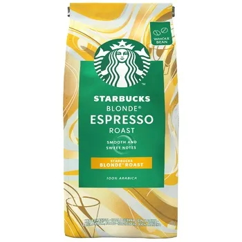 Кава в зернах STARBUCKS® Blonde Espresso Roast 200г - Фото 5