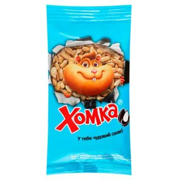 Насіння соняшника Хомка смажене 50г - Photo 3