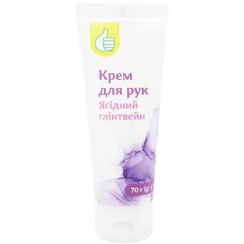 Крем для рук Auchan Ягідний глінтвейн 70г - Photo 1