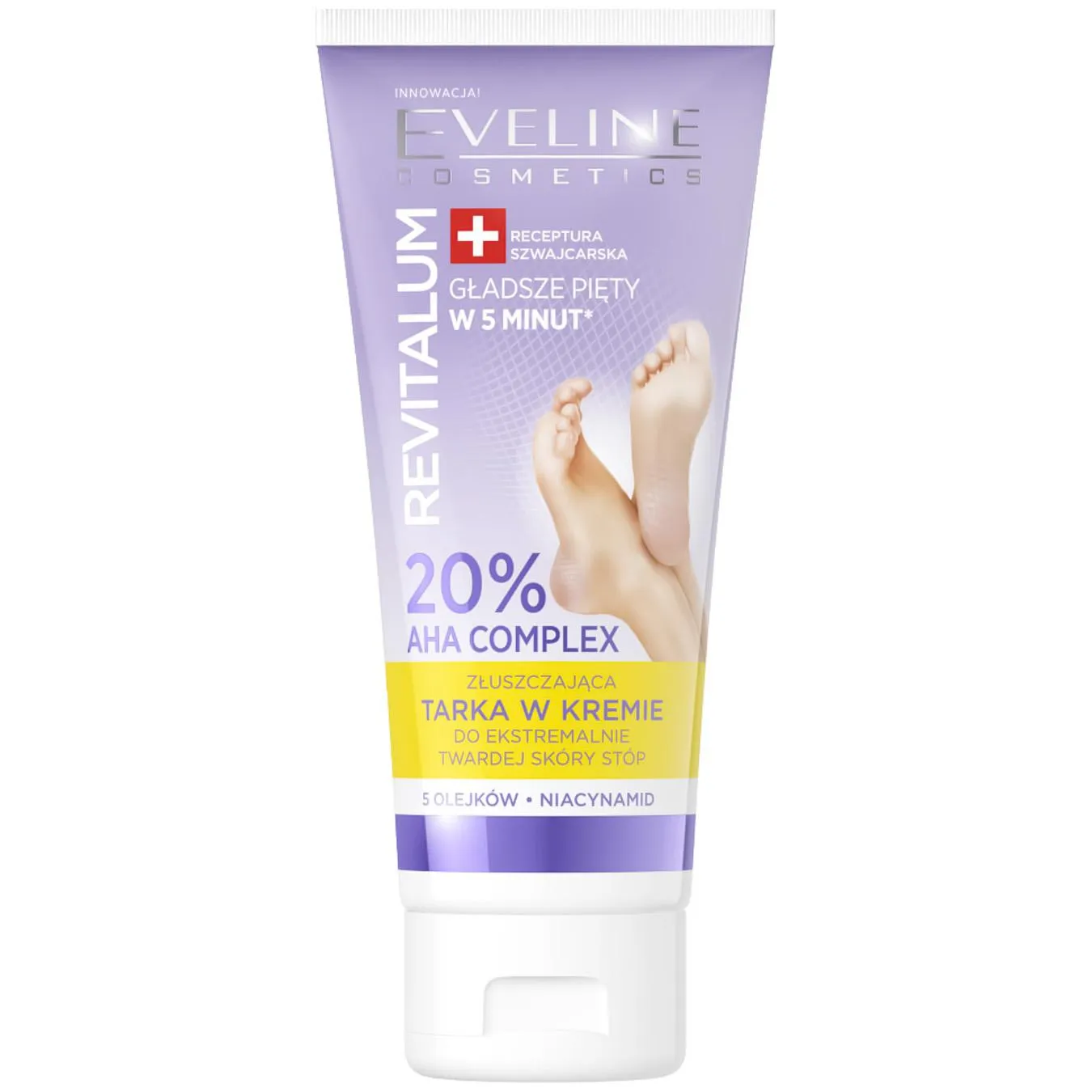 Крем для ніг Eveline Cosmetics Revitalum для дуже сухої ороговілої шкіри 75мл - Фото 1