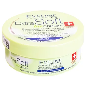 Крем для лиця Eveline Soft для сухої та дуже сухої шкіри 200мл - Фото 1