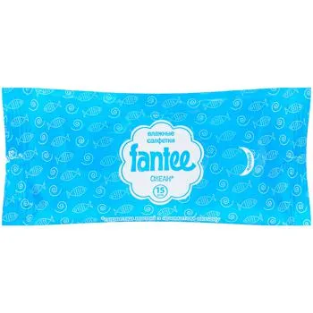 Серветки вологi Fantee Океан 15шт - Photo 1