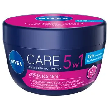 Крем для обличчя Nivea Care нічний 100мл - Фото 1