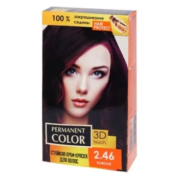 Крем-фарба Аромат Permanent Color для волосся тон 2.46 Божоле - Photo 1