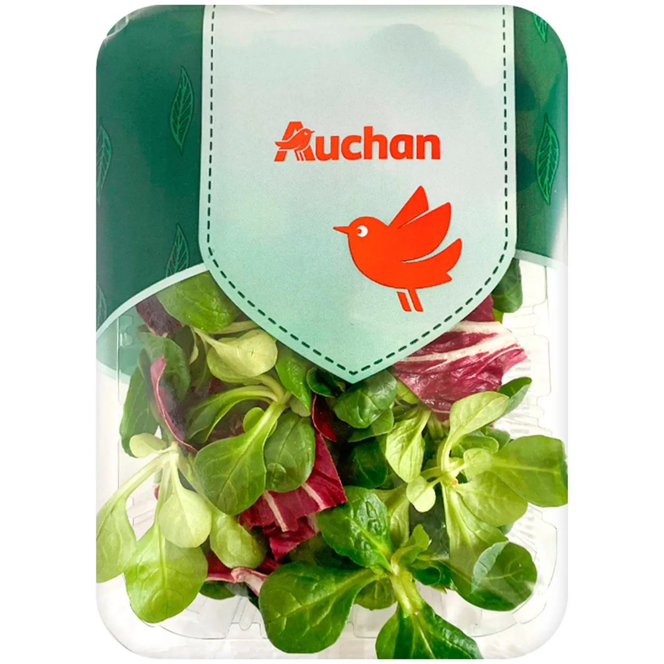 Салат Auchan Маш – Радічіо 75г - Фото 1