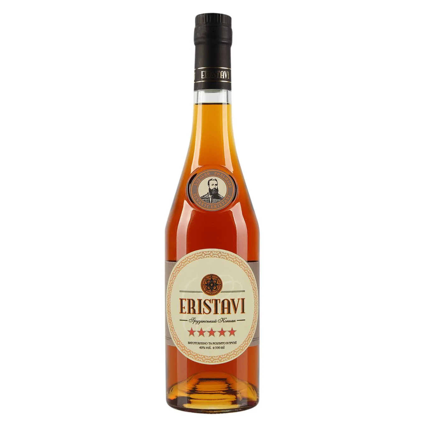 Коньяк Eristavi 5 років 40% 0,5л - Фото 5