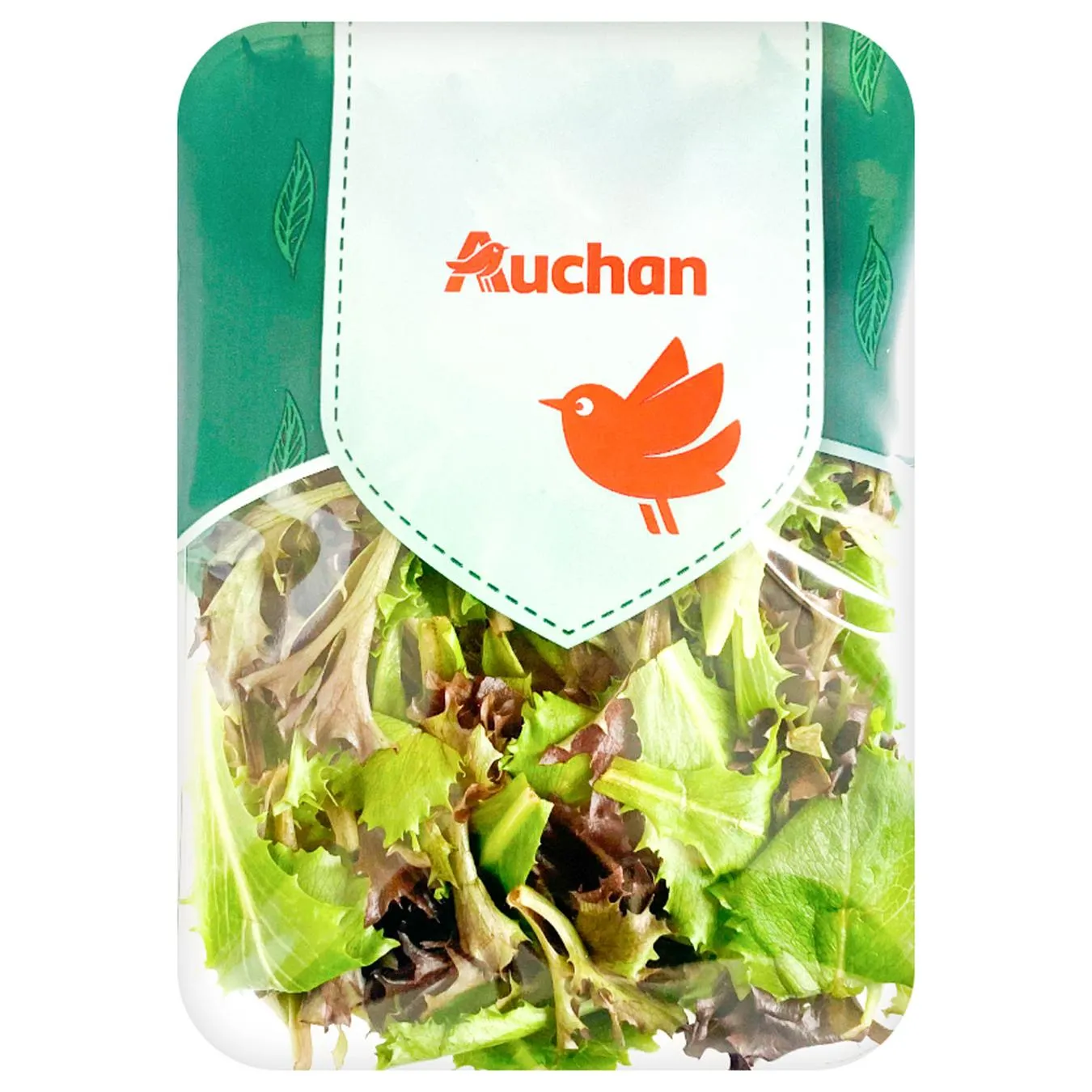 Салат Auchan Мікс міні айсберг 125г - Фото 1