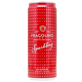 Напій винний ігристий San Martino Fragolino Rosso червоний напівсолодкий 6-6,9% 0,33л - Photo 1