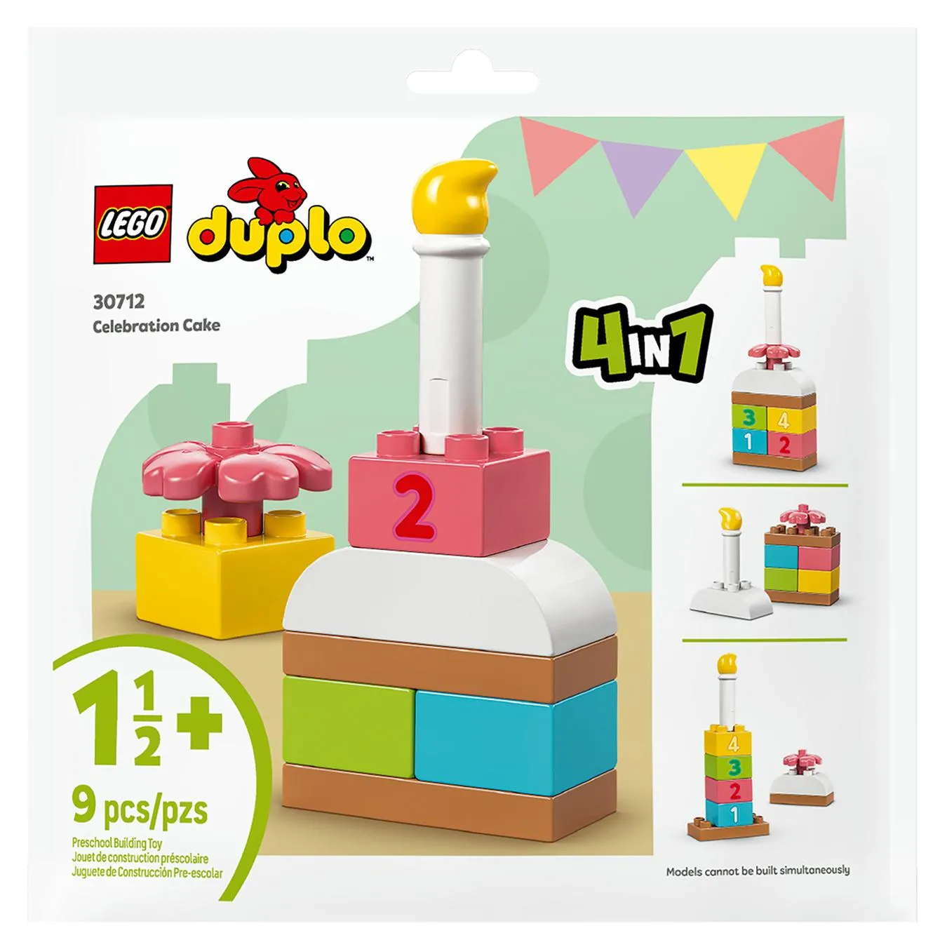 Конструктор Lego Duplo My First Святковий торт 30712 - Фото 1