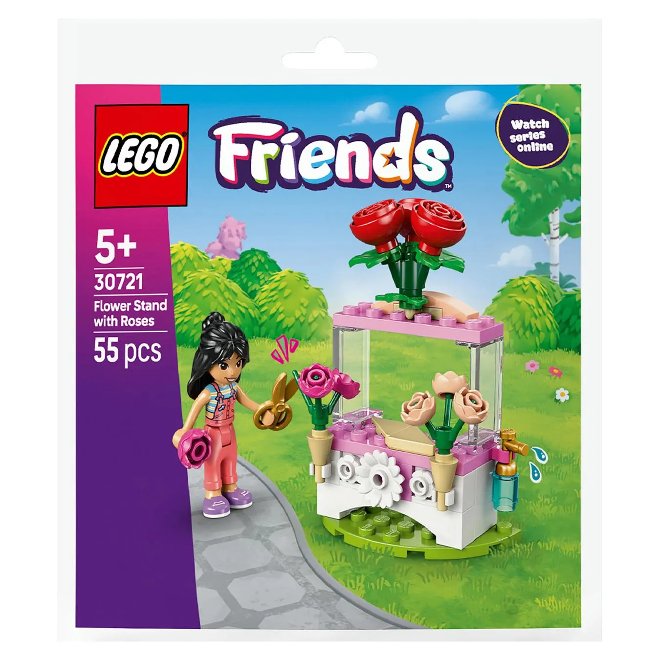 Конструктор Lego Friends Квітковий кіоск із трояндами 30721 - Фото 1