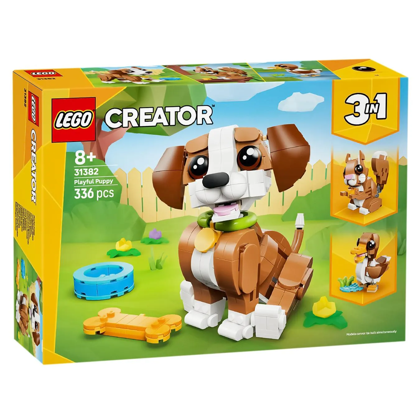 Конструктор Lego Creator Чарівні тварини: грайливе цуценя 31382 - Фото 1