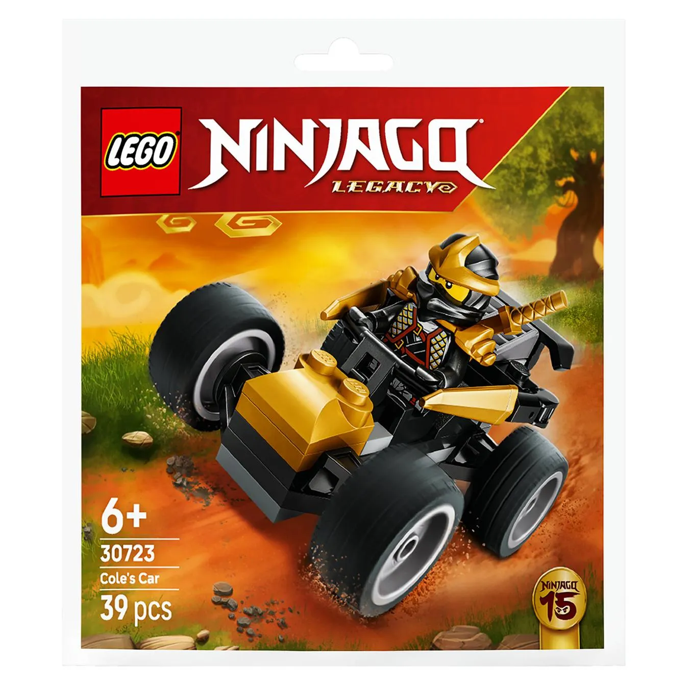 Конструктор Lego Ninjago Автомобіль ніндзі Коула 30723 - Фото 1