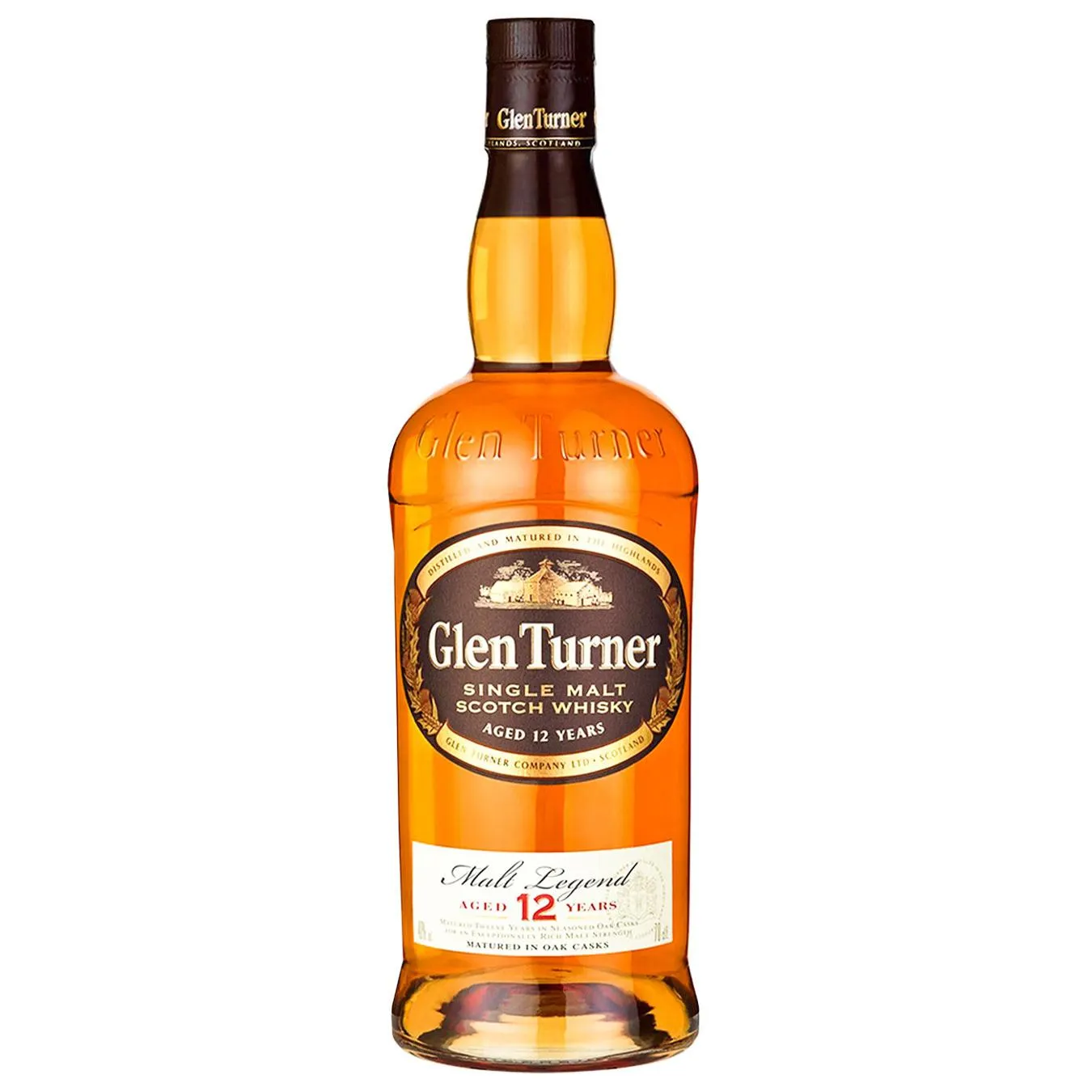 Віскі Glen Turner 12 років 40% 0,7л - Фото 4