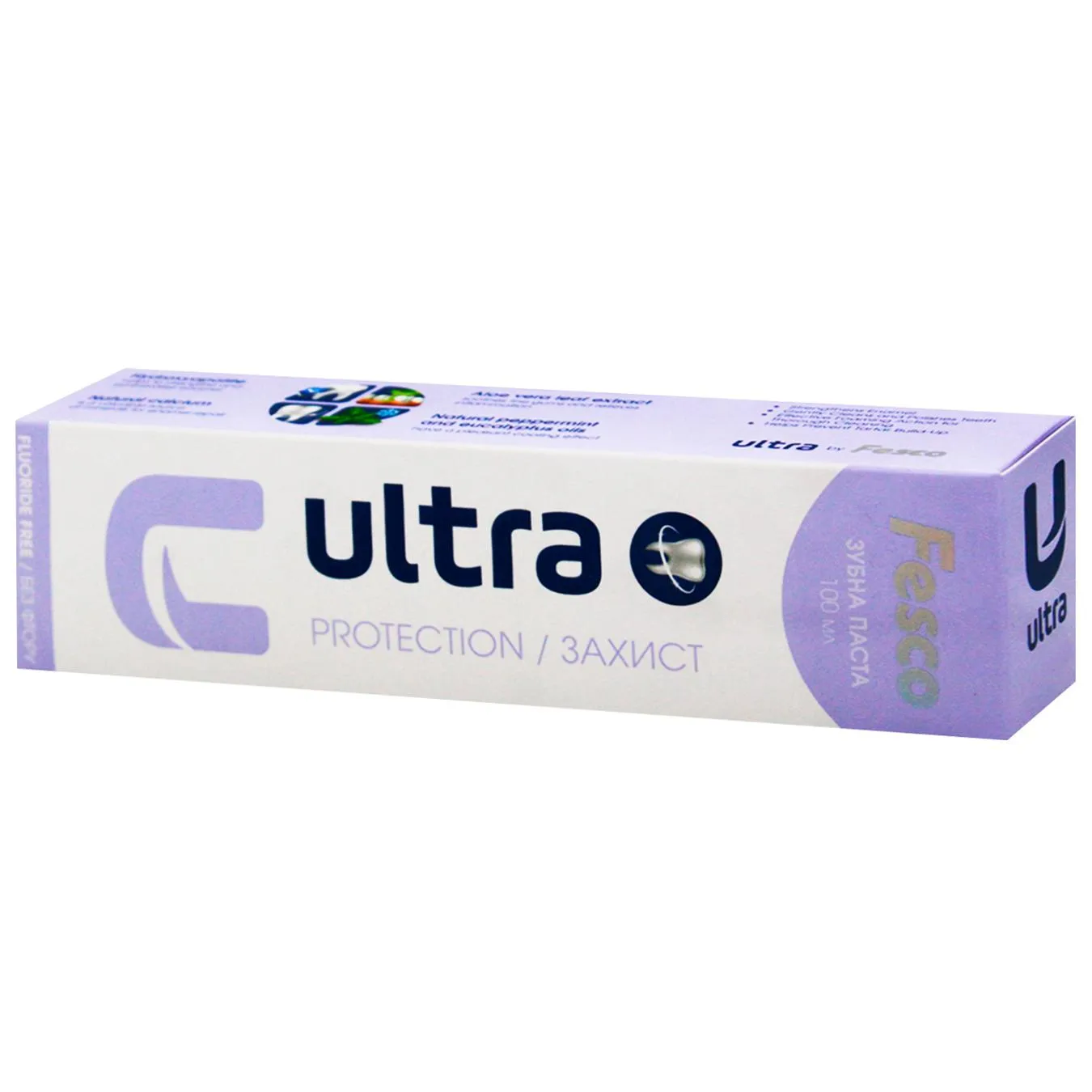Зубна паста Fesco Ultra Complete Protection 100мл - Фото 1