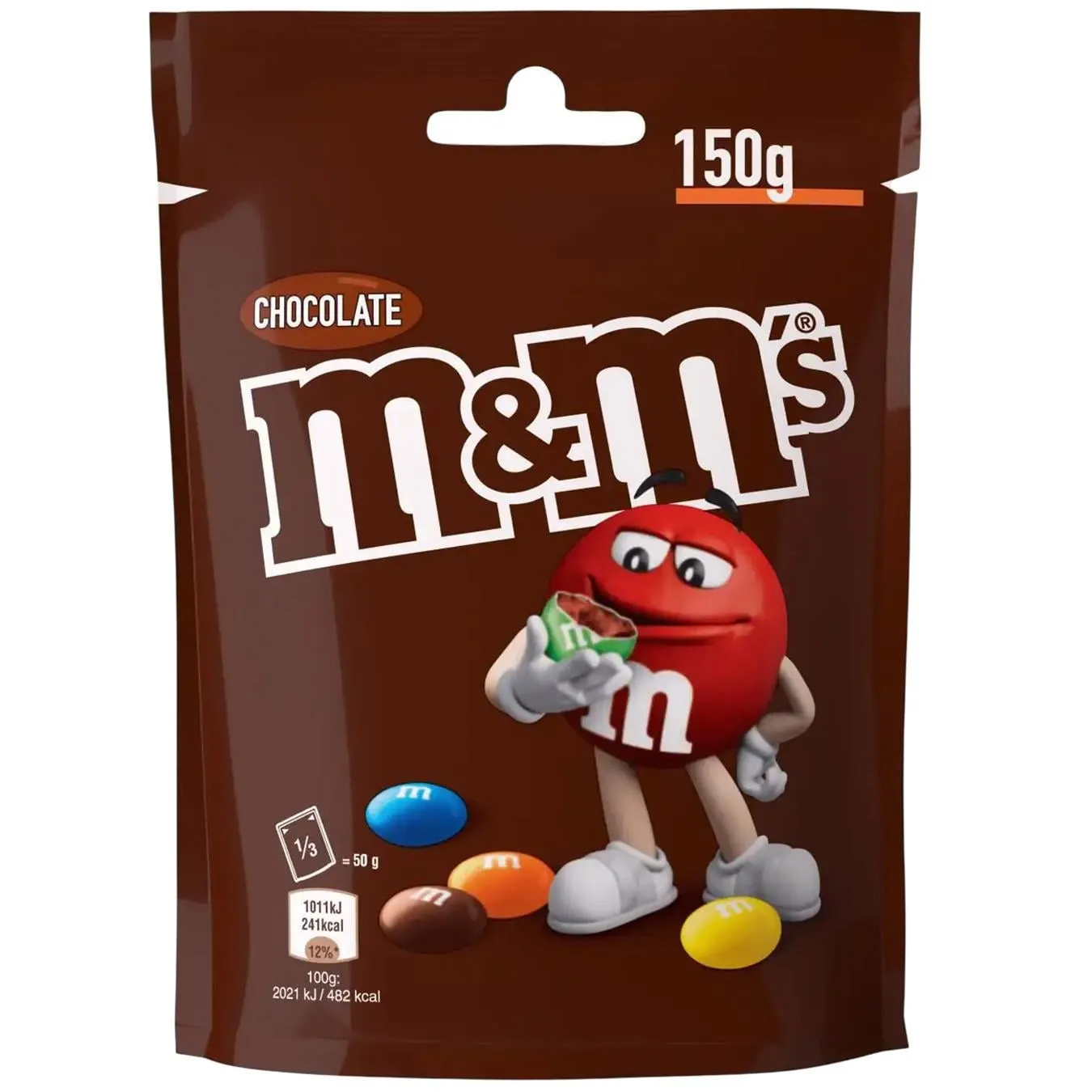 Драже M&M's з молочним шоколадом 150г - Фото 1