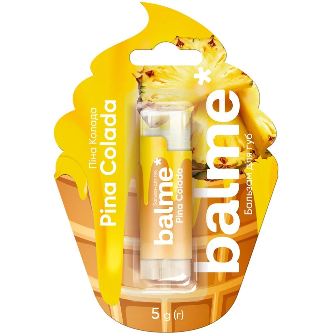Бальзам для губ Balme Pina Colada 5г - Фото 1