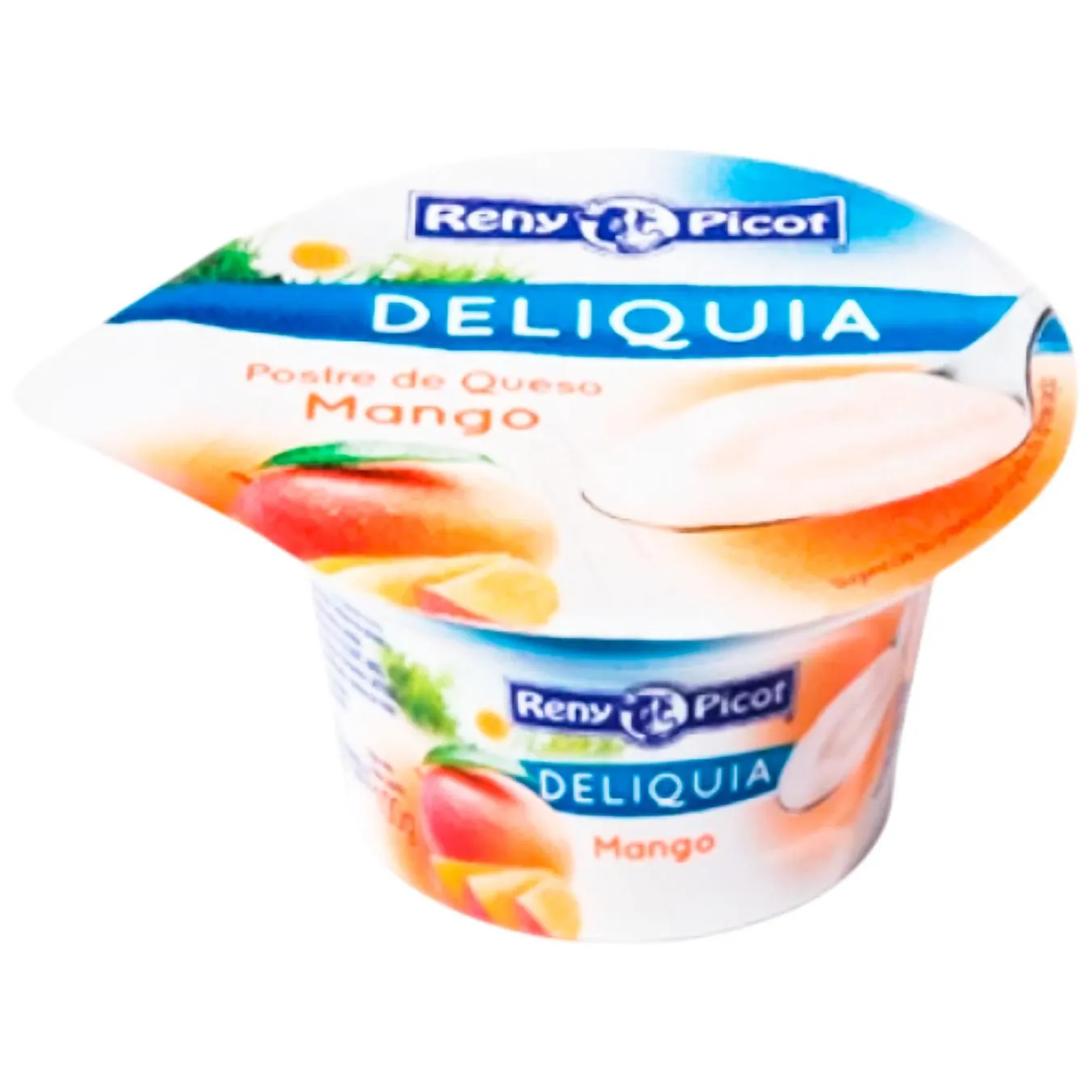 Десерт сирковий Reny Picot Deliquia зі смаком манго 38,5% 100г - Фото 1