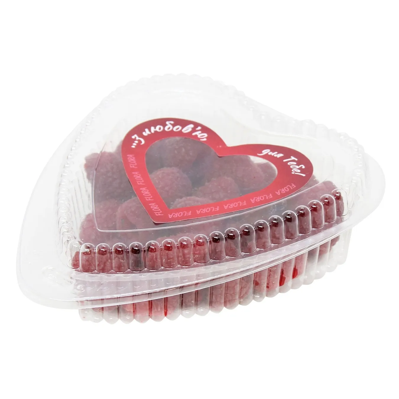 Малина Flora Серце 200г - Фото 1