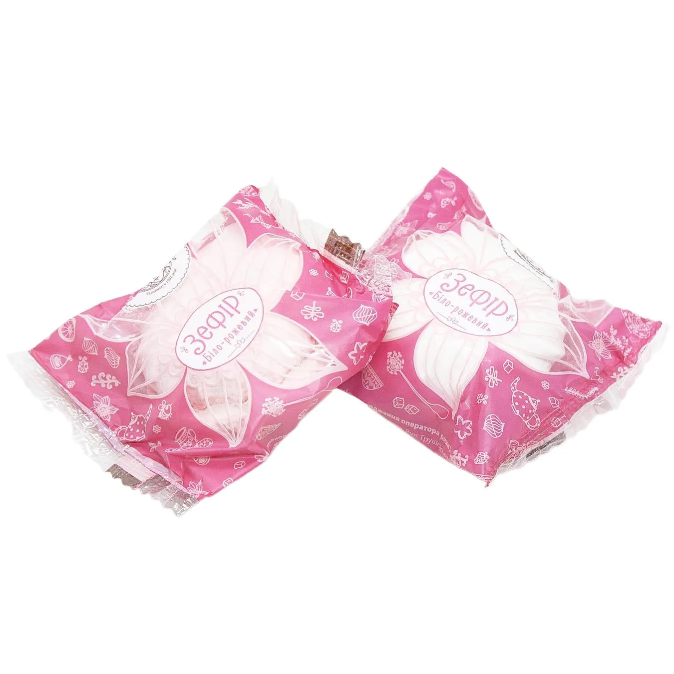 Зефір Богуславна Біло-рожевий ваговий - Фото 1