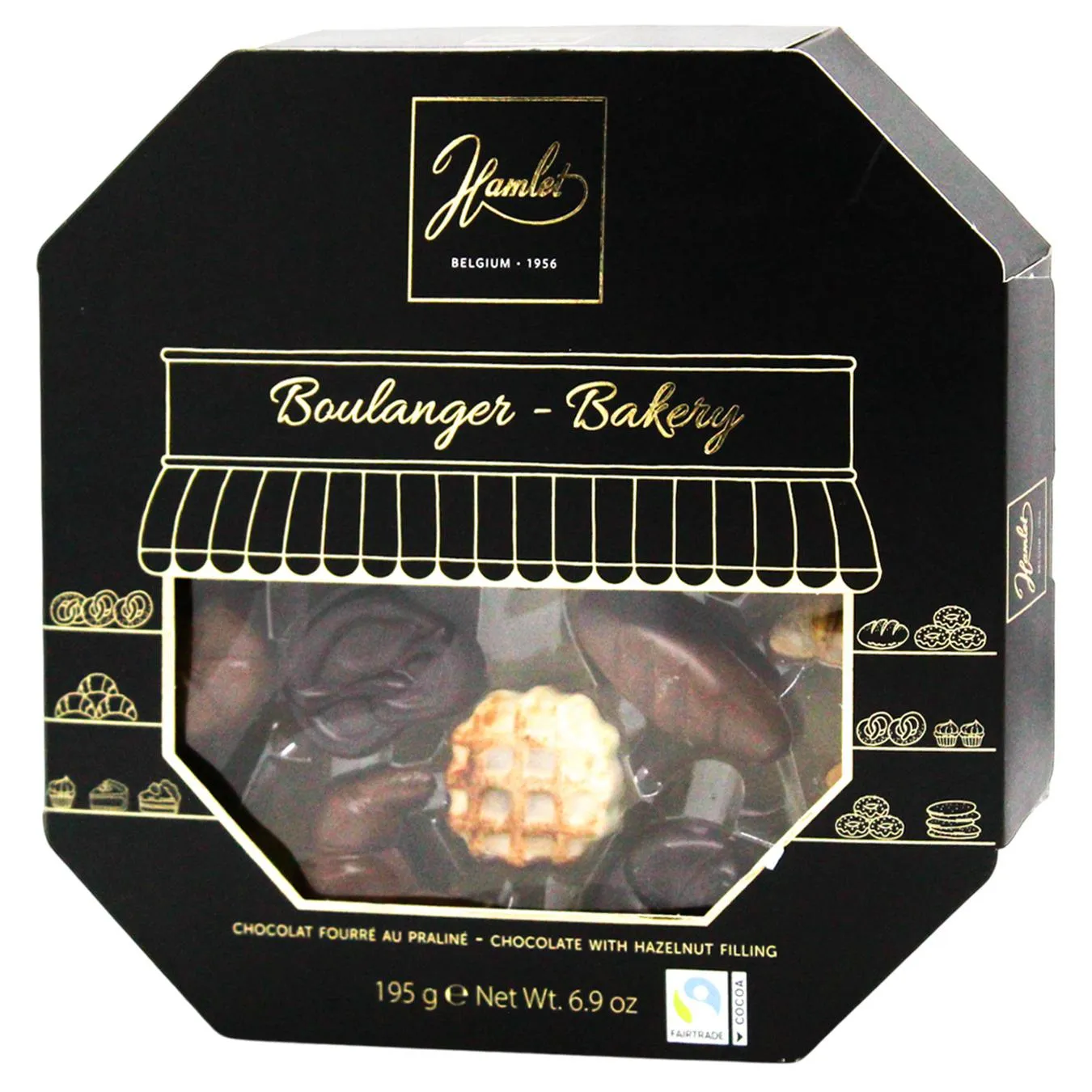 Цукерки Hamlet Bakery шоколадні 195г - Фото 1