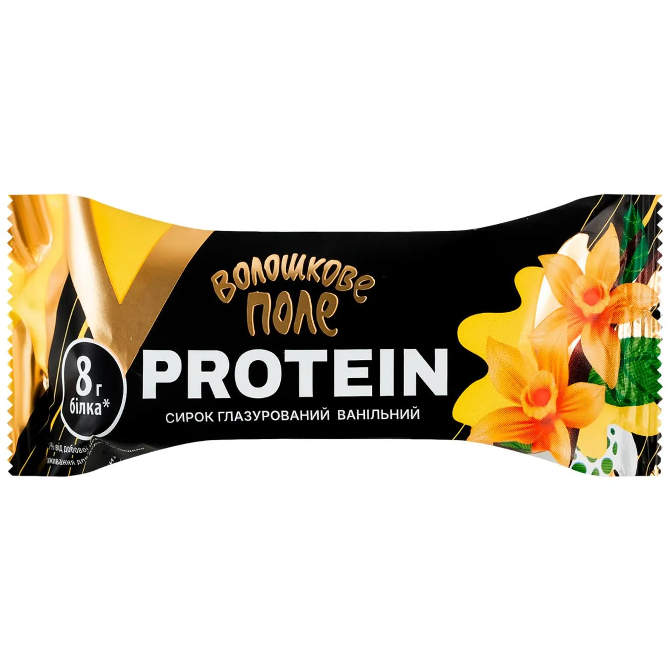 Сирок глазурований Волошкове поле Protein солодкий з ароматом ваніліну 18% 36г - Фото 3