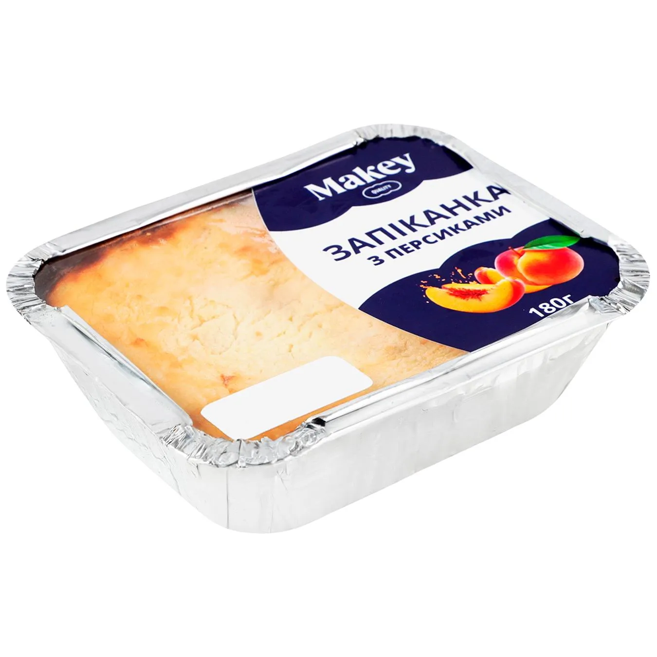 Запіканка сирна з персиками, Makey - Фото 1