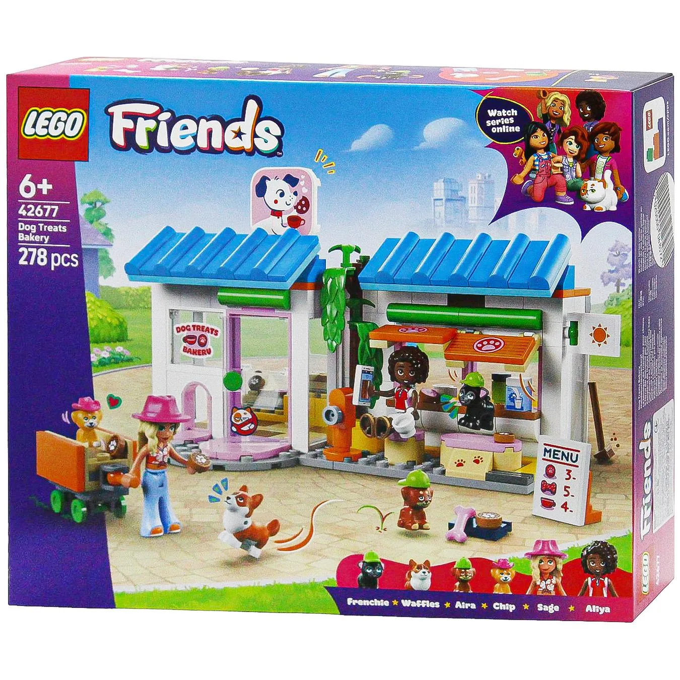 Конструктор Lego Friends Пекарня собачих ласощів 42677 - Фото 1