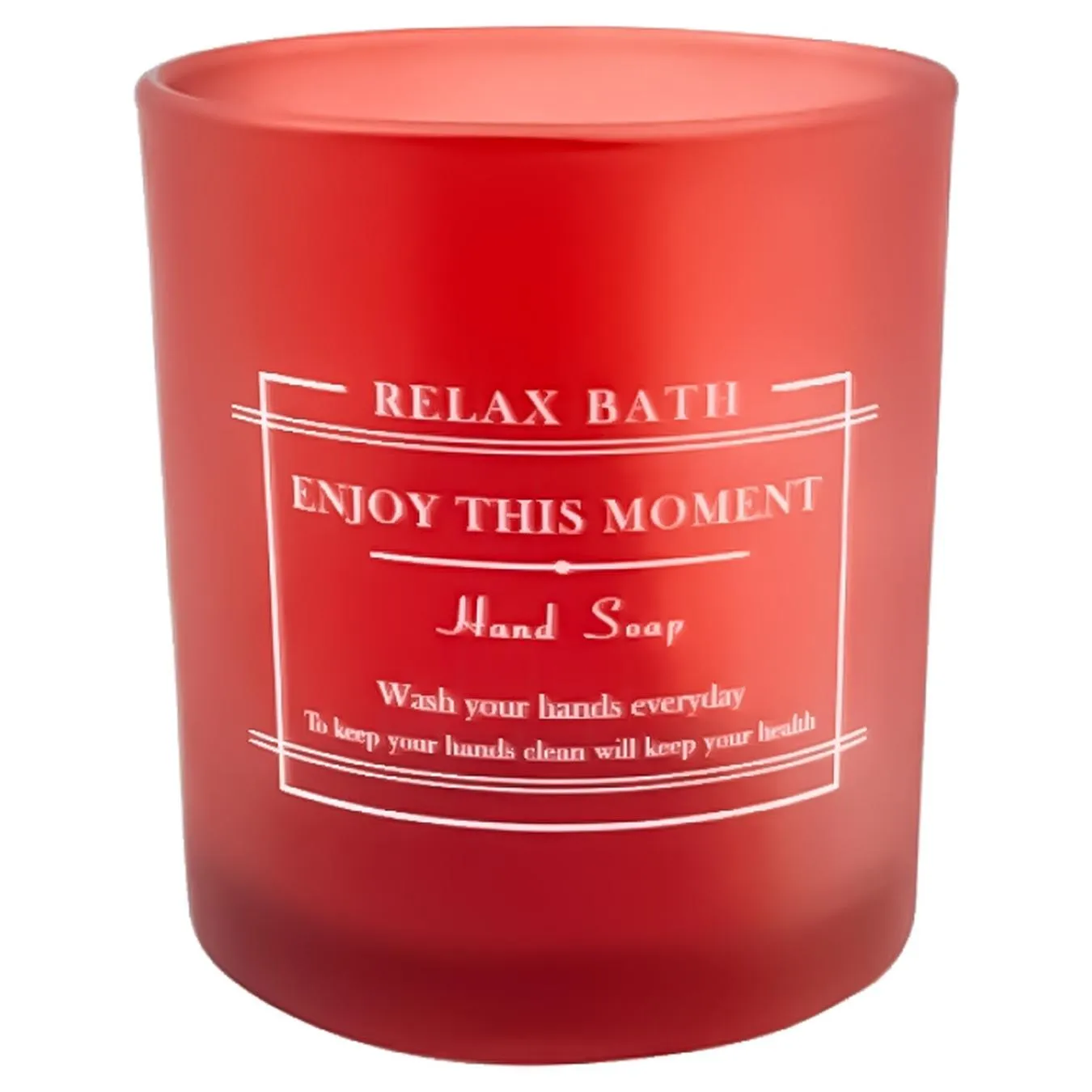 СКЛЯНКА ARINO WEDNESDAY ЧЕРВ СКЛО - Фото 1