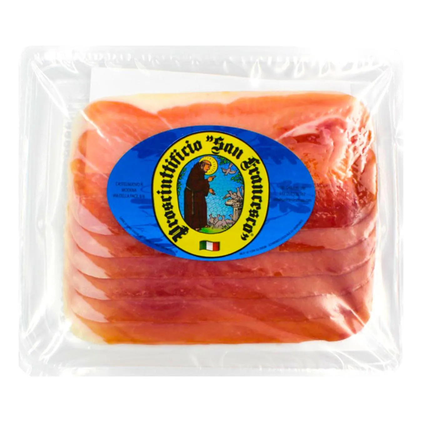 Шинка в'ялена Італійська нарізна 100 г витримка 9 місяців San Francesco - Фото 1