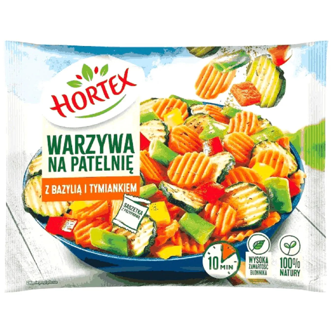 Суміш овочева Hortex для смаження швидкозаморожена 400г - Фото 1