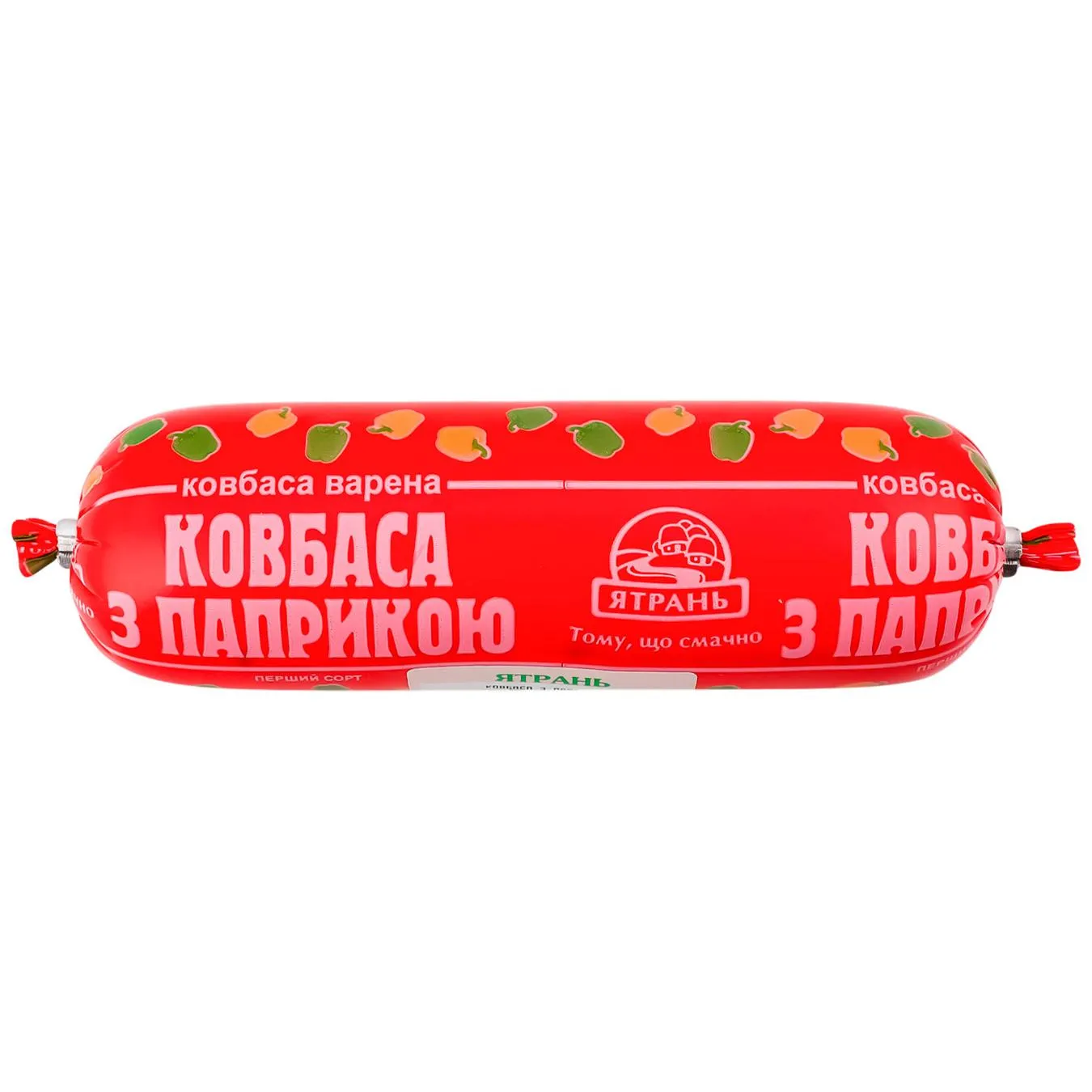 Ковбаса Ятрань з паприкою варена перший сорт 520г - Фото 1