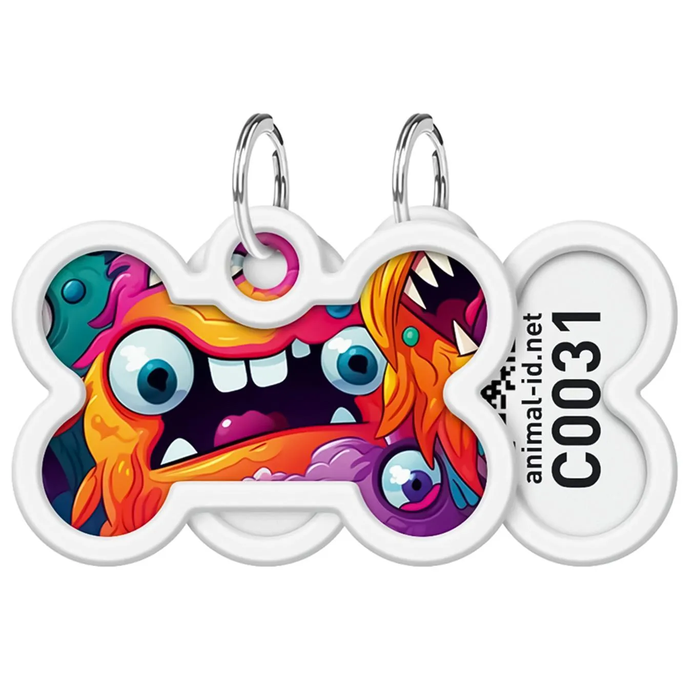 АДРЕСНИК ЗУБАСТІ МОНСТРИ,КІСТКА - Фото 1