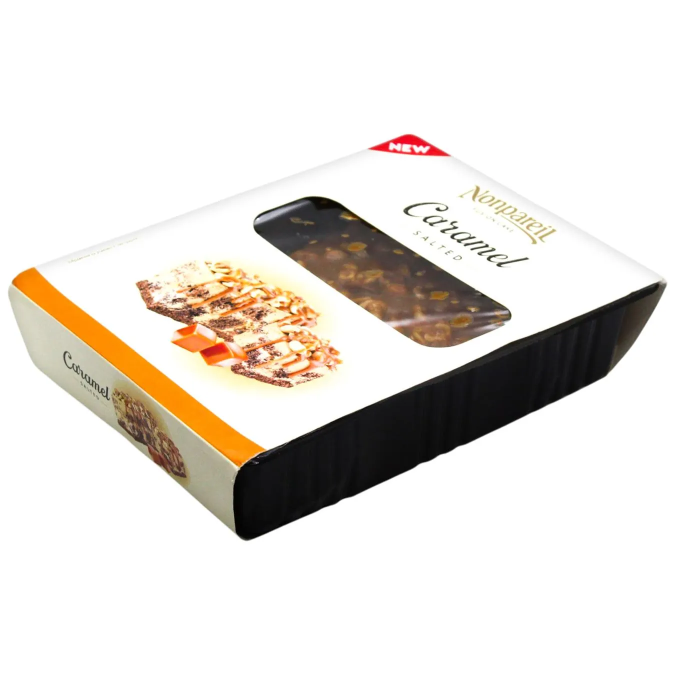 Торт Nonpareil Солона карамель з горіхом бісквітно-кремовий 500 г - Фото 1