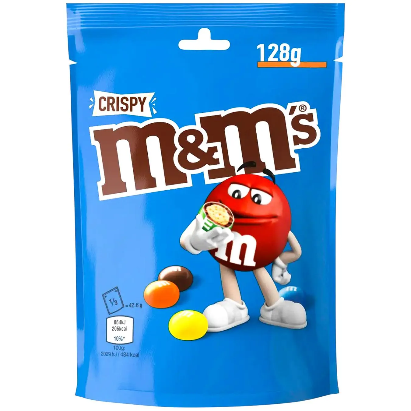 Драже M&M's Crispy 128г - Фото 1