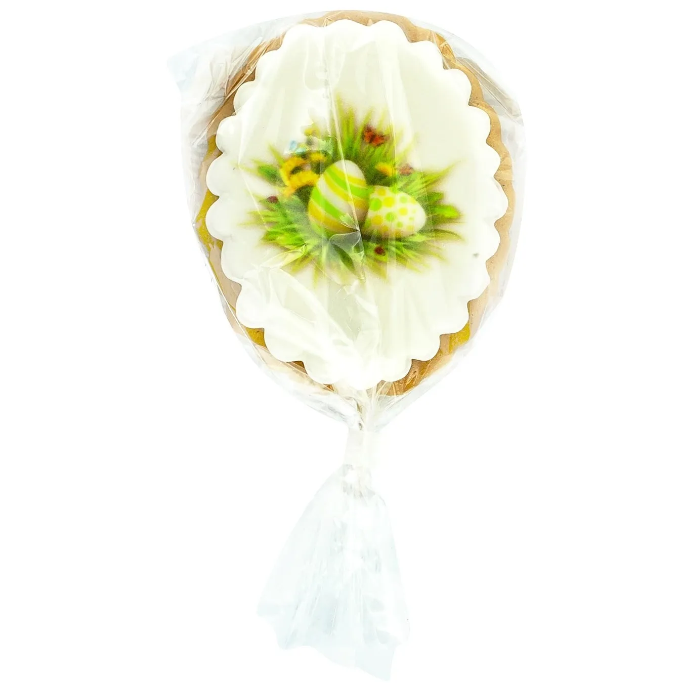 Пряник-листівка Пасхальні Яєчка зелені - Фото 1