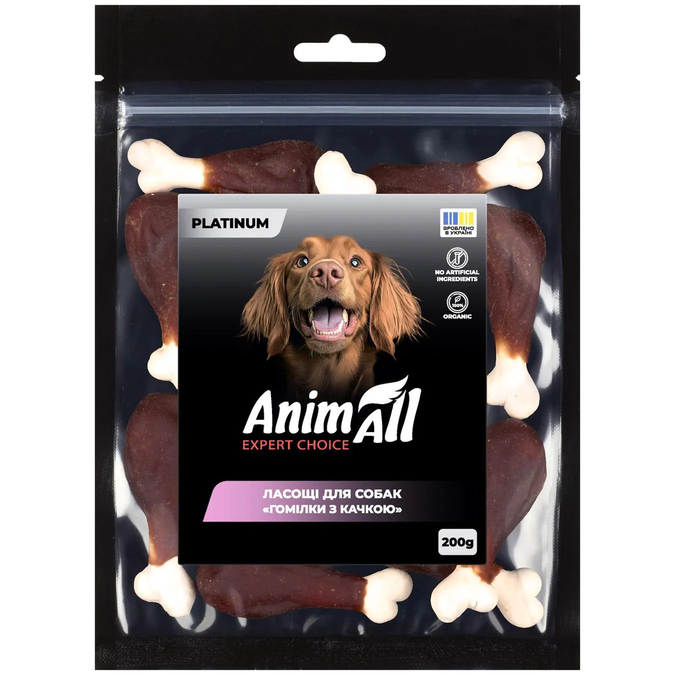 ANIMALL PLAT ГОМІЛКА КАЧКА200Г - Фото 1