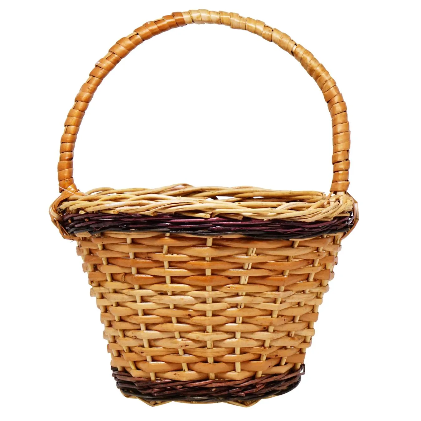 Корзина дитяча з лози 20*20см - Фото 1