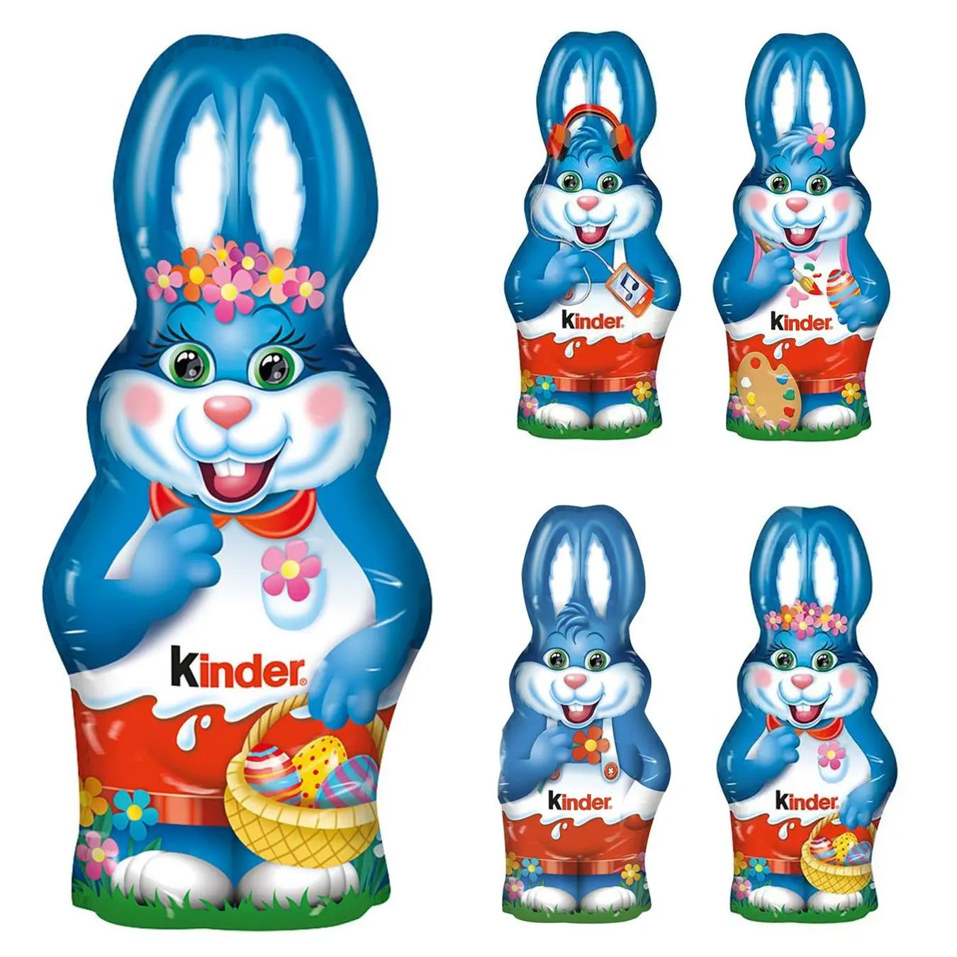 Фігурка шоколадна Kinder Великодній заєць 55г - Фото 1