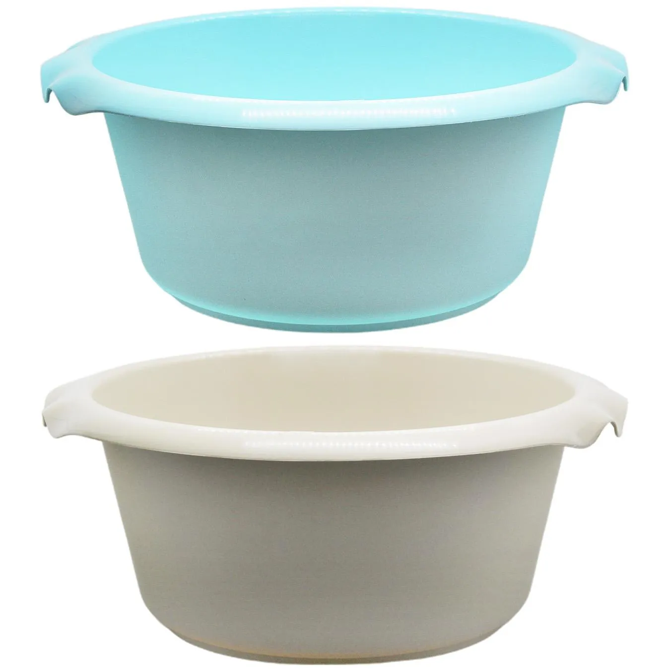 Таз Полімердеталь Бонапарт круглий 12л в асортименті - Фото 1