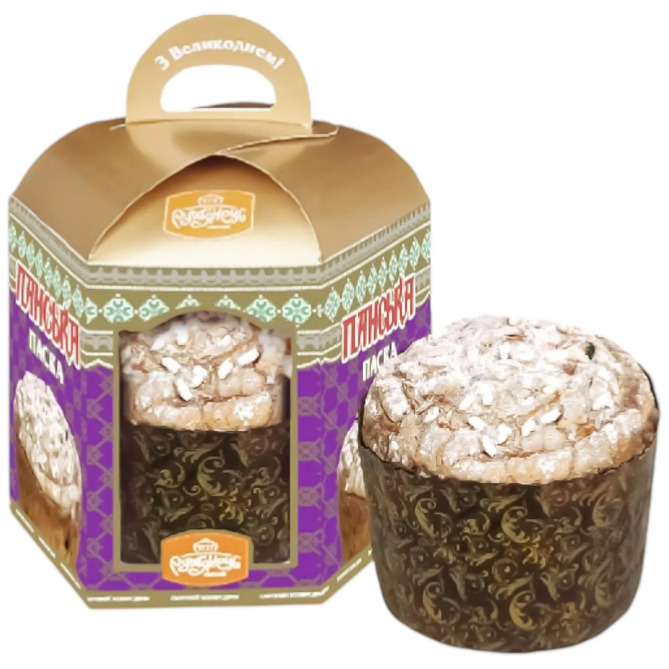 Кекс великодній Рум'янець Панська 330г - Фото 1
