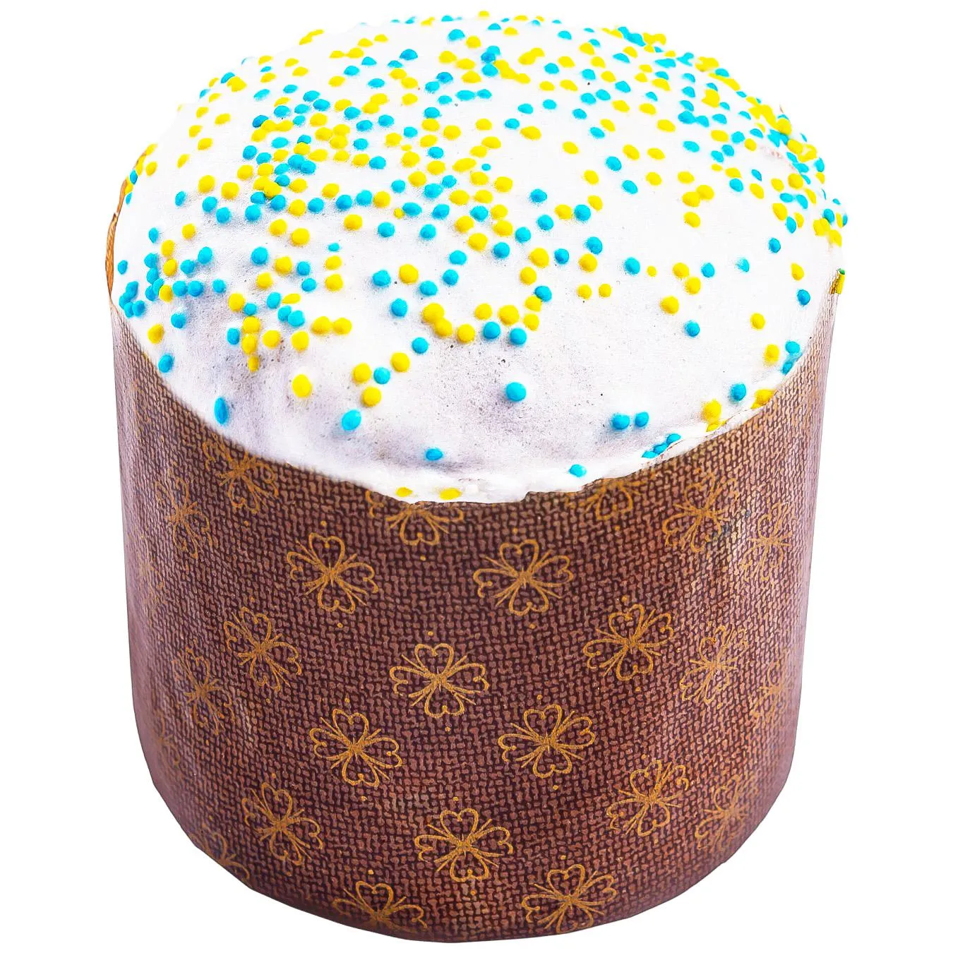 Кекс великодній Auchan з родзинками 90г - Фото 1