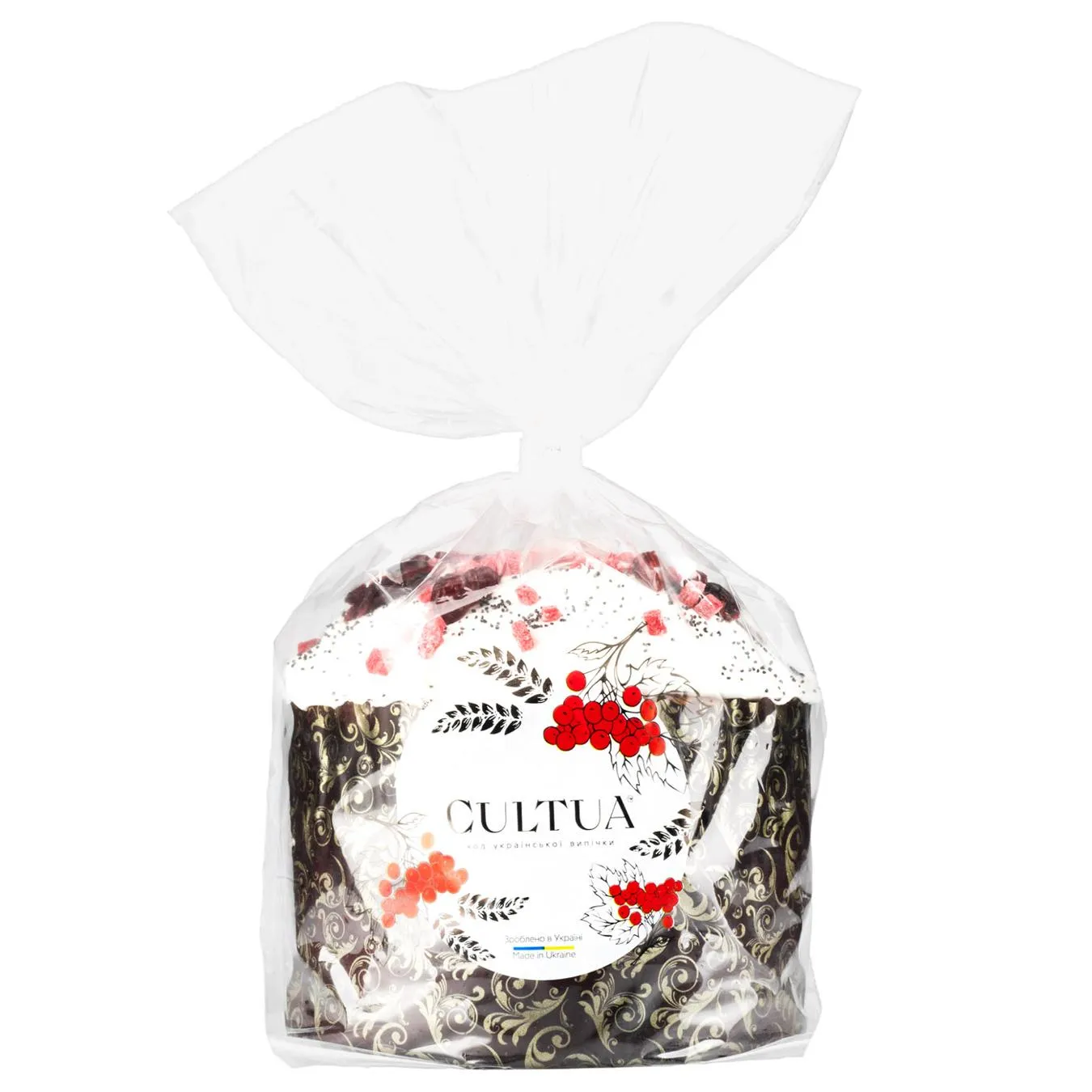 Кекс великодній Cultua з цукром та підсолоджувачем 360г - Фото 1