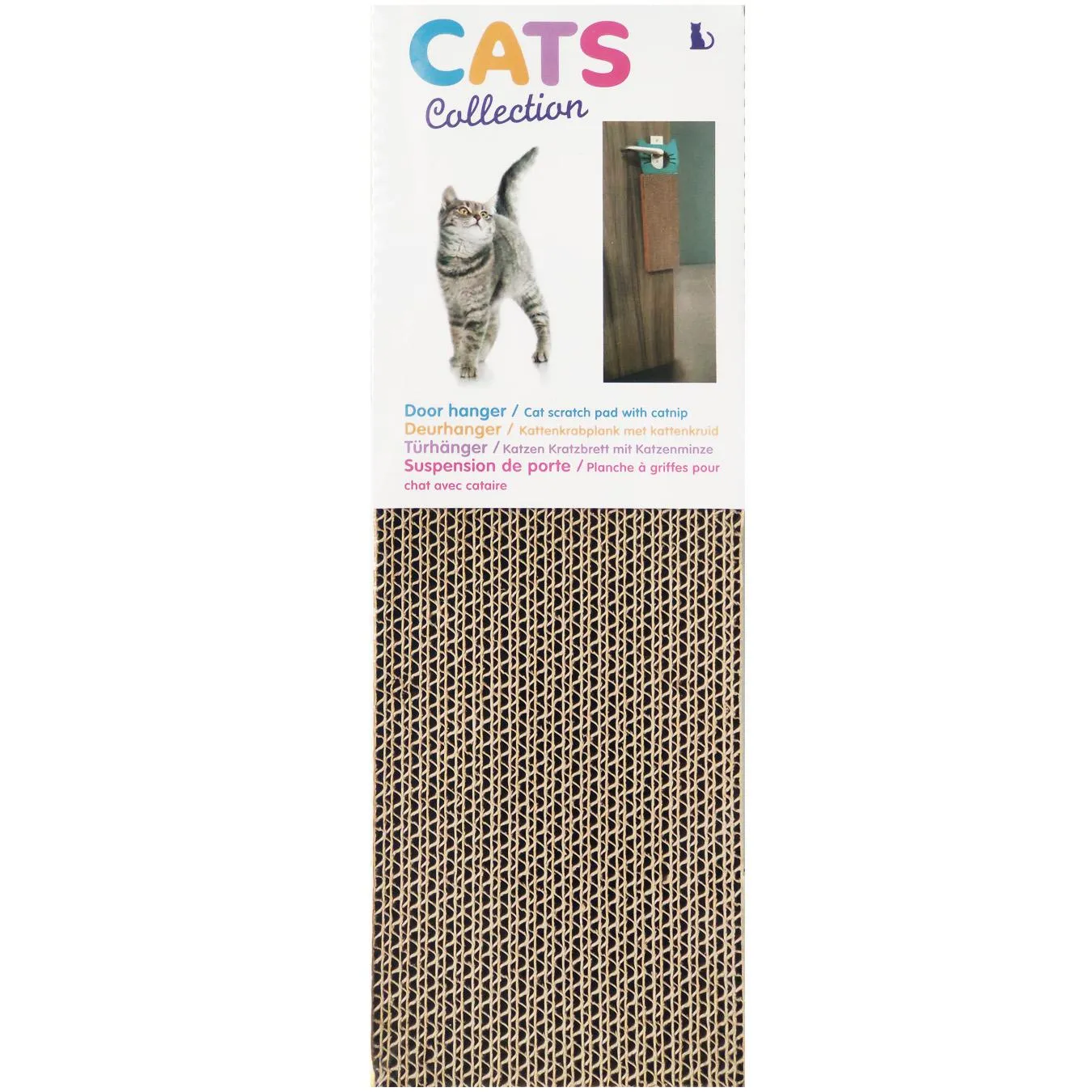 Кігтеточка Cats Collection з м'ятою для котів 38*13*3,5см - Фото 1