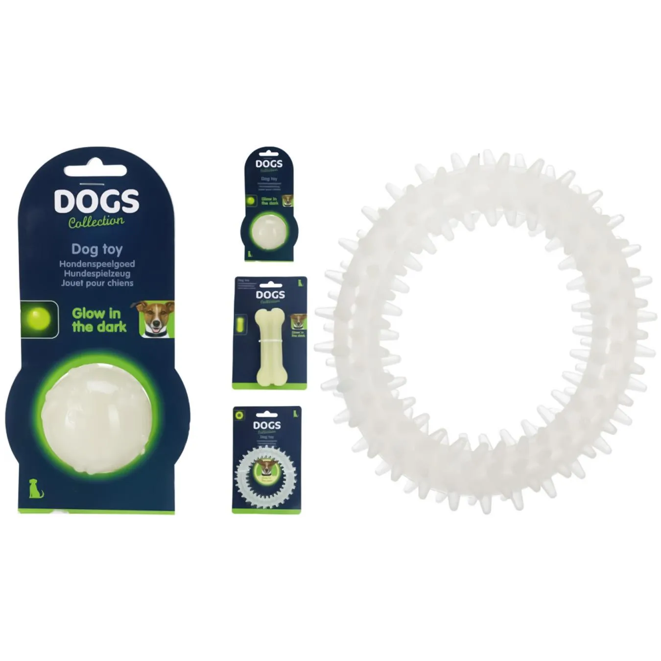 Іграшка Dogs Collection Glow in the dark для собак в асортименті - Фото 1