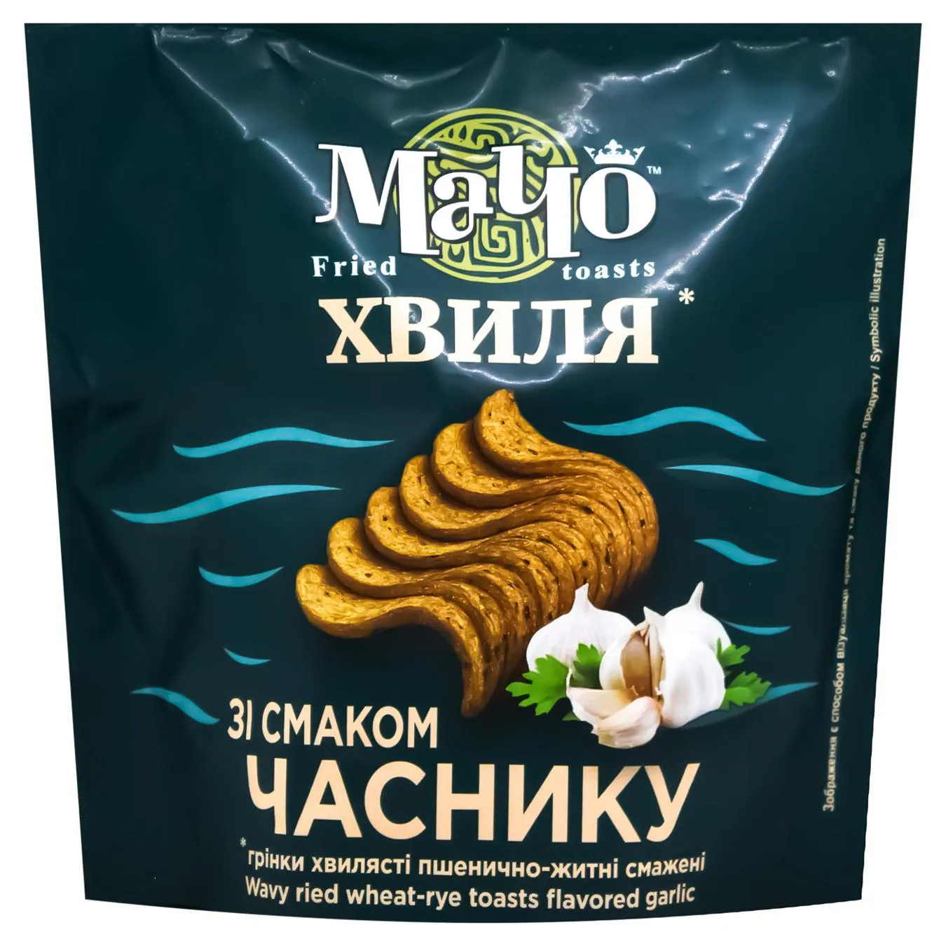 ГРІНКИ МАЧО ЗІ СМАКОМ ЧАСНИКУ - Фото 1