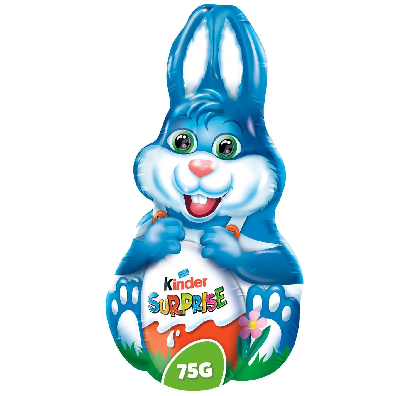 Шоколад молочний Kinder Surprise Великодній кролик синій 75г - Фото 1