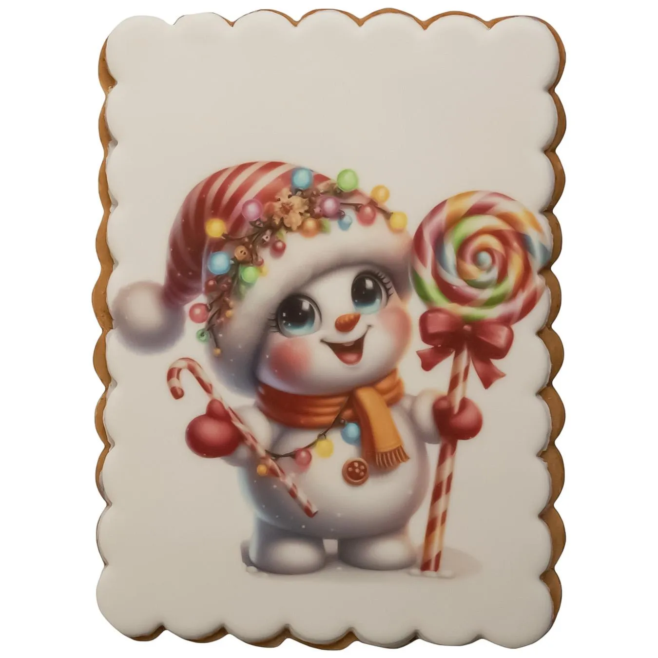 ПРЯН СНІГОВИК З ЛЬОДЯНИК 1ШТ ДОБР - Фото 1